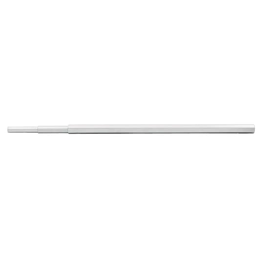 Facom M_200M long, silver, multi-segment extension bar, tool photography, side angle, white background.