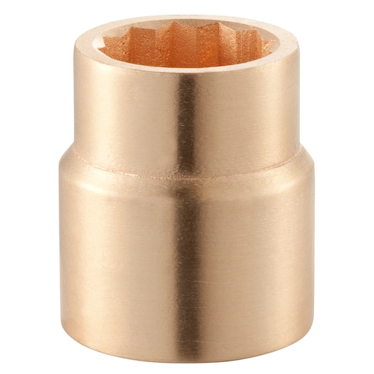 Facom M_32SR bronze socket, twelve-point, front angle, plain background