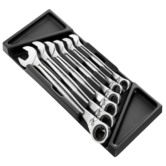 Module of Ratchet Wrenches, 6 Pieces