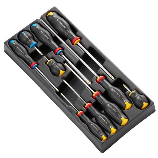 10 PROTWIST® screwdriver in thermo-formed module, small 1/3"