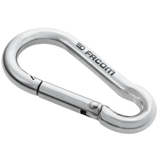 Stainless steel snap hook 80 mm Safety Lock System