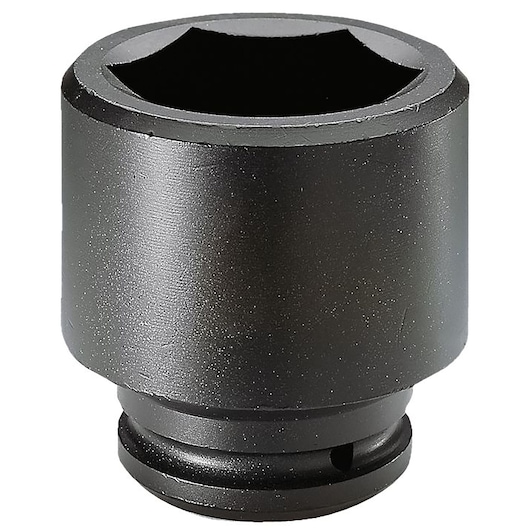 Facom NG_95A black impact socket, front angle photo on white background.