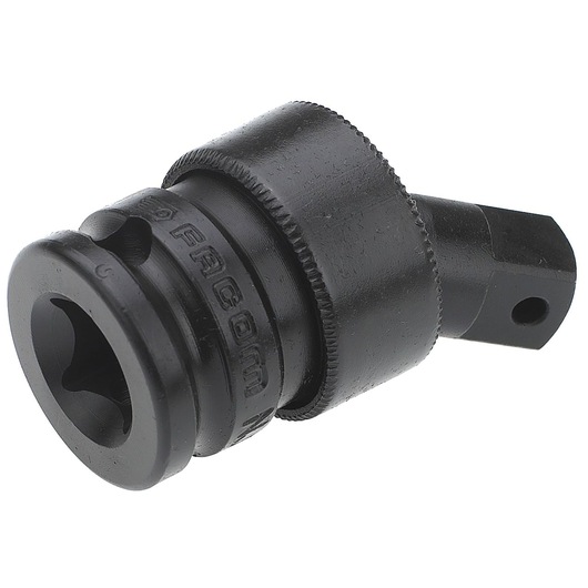 Facom NJ_240A black socket adapter, angled product photo on white background.