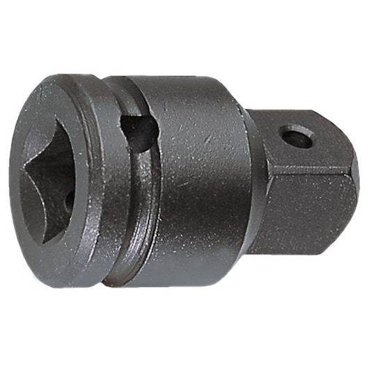 Facom NK_232A impact socket adapter, black finish, side view on white background.