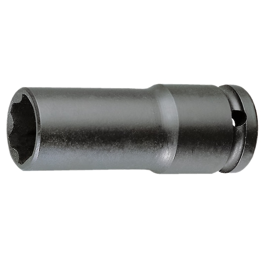 Facom NKB_32 black heavy-duty socket tool, side angle on white background, hand tool accessory.