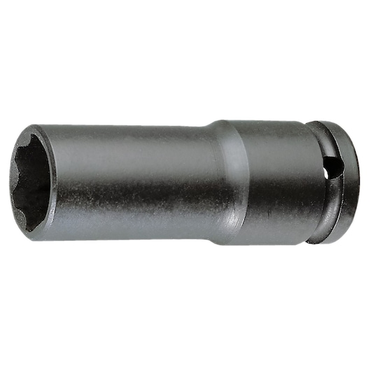 Facom NKB_33 black impact socket, cylindrical design, side view on white background, hand tool accessory.