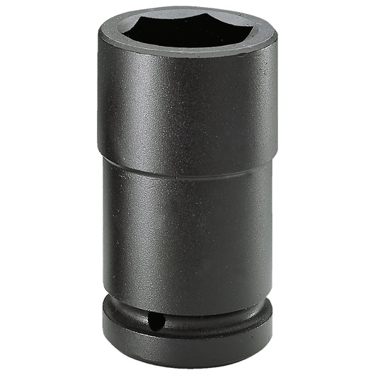 1" long impact socket 6-points, 27 mm