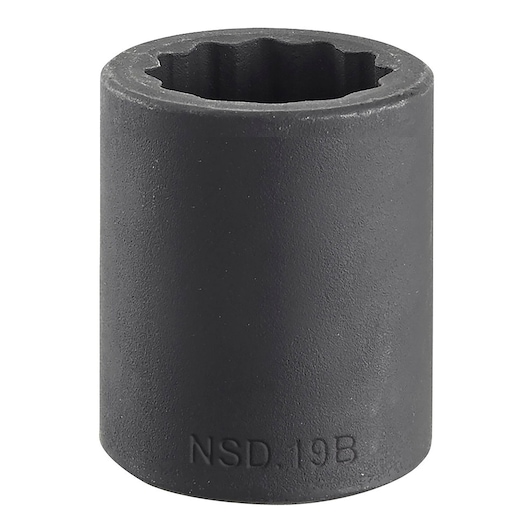 Facom NSD_8B black hex socket front angle photo, tool category.