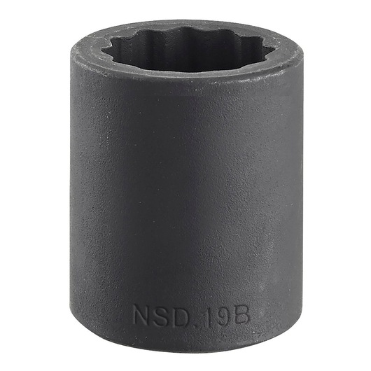 1/2 in. Impact Socket, 12-point, 8 mm