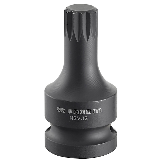 1/2" XZN impact bit socket, M10