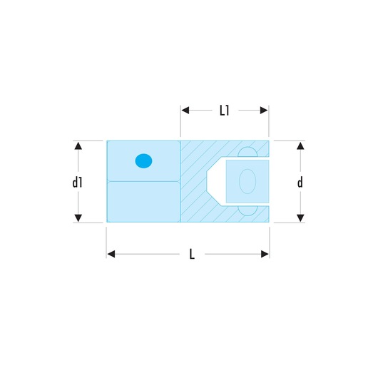 1/4" increaser, 1/4" to 3/8"
