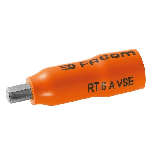 1000V 1/4 in. Drive 4mm 6-Point Insulated