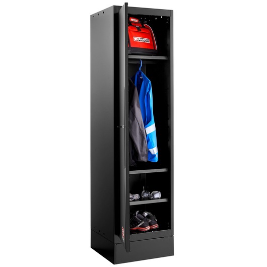 Tall storage cabinet 500mm RWS2 black