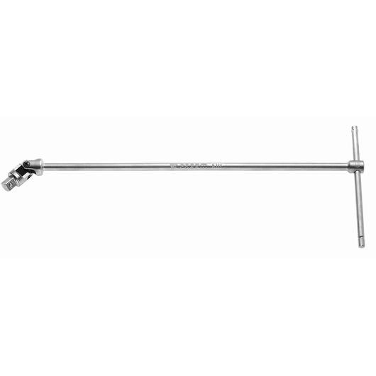 Facom S_229A T-handle socket wrench with universal joint, side view, silver metal finish.