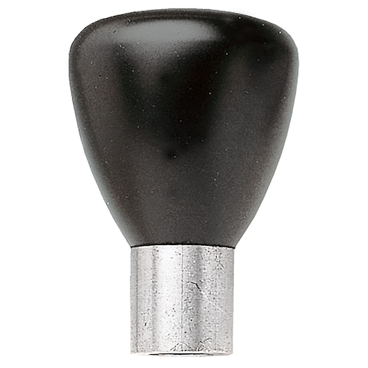 Facom S_305P black handle with silver base, front angle, accessory for hand tools.