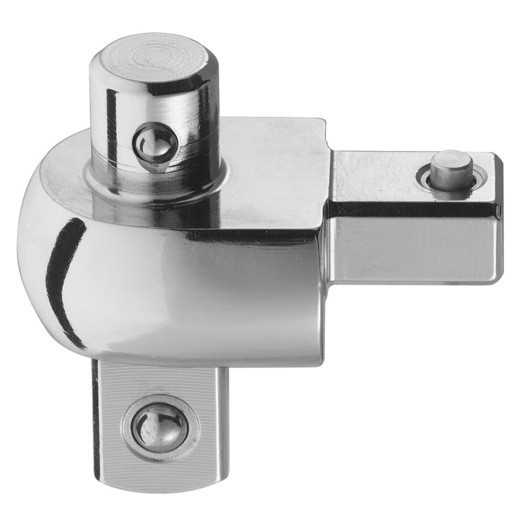 Facom chrome socket universal joint S_383, photography, side angle on white background.