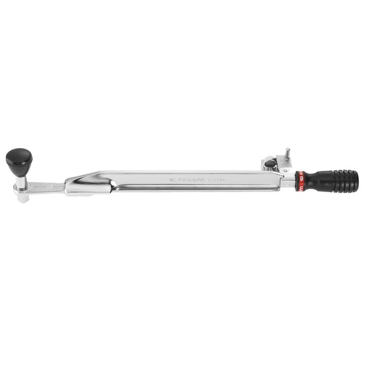 1/2 Manual reset torque wrench with square drive and handle, range 40-200Nm
