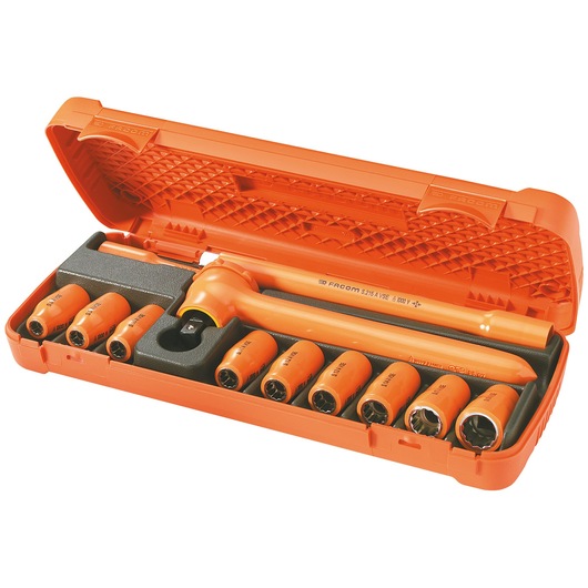 1000 v insulated tools,  set of 12 pieces