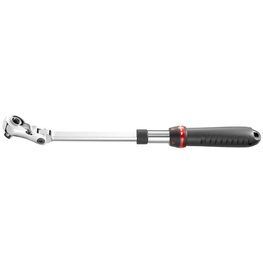 Facom SXL_171 extendable ratchet with black ergonomic handle, side view on white background.