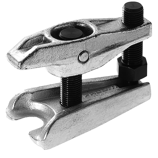 Facom U_16A18 ball joint separator, silver metal, front angle on white background.