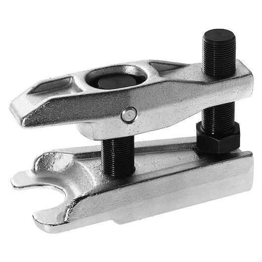 Facom U_16B32 metallic ball joint separator with threaded bolts, side angle on white background.