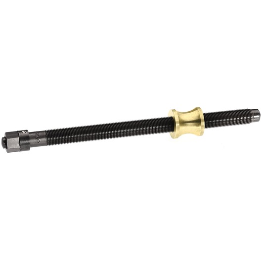 Facom U20-12 slide hammer puller rod with black threaded steel shaft and gold handle, product side view.