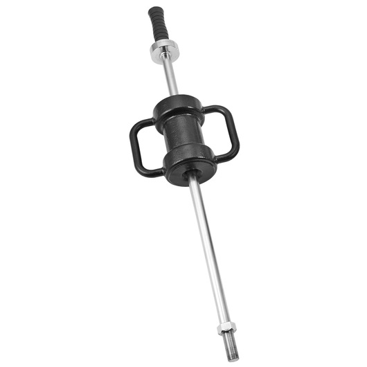 Facom U_2A heavy-duty slide hammer with textured grip handle, shown angled on white background.