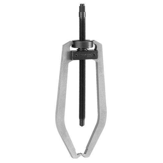 Facom U_301-150 bearing puller, silver finish, front angle, photography on white background