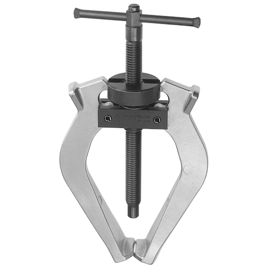 Facom U_301M puller tool silver and black, photographed front angle on white background.