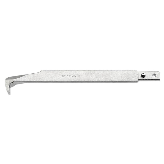 Facom U_32T6GA30 silver metal automotive tool, side view, white background