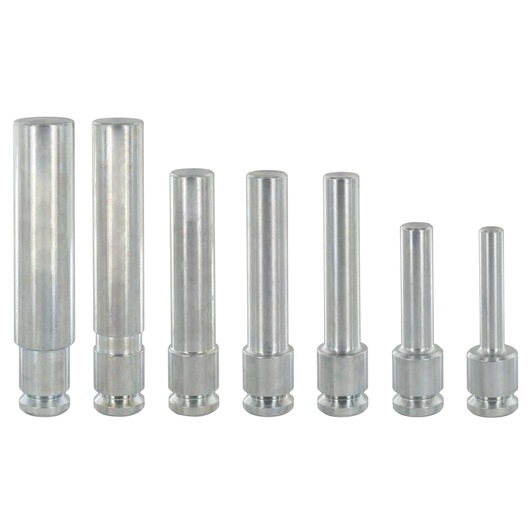Facom W_PUNCHES-A steel punches set, product photography, front angle on white background.