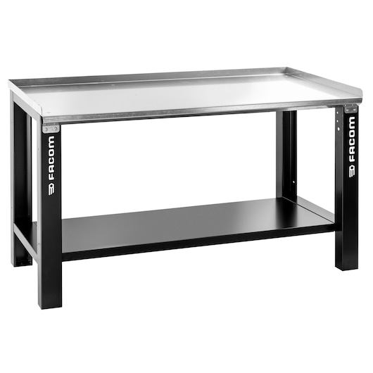Maintenance Workbench WB2.1500GS, 1,5 meter, galvanized steel worktop